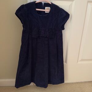 Beaufort bonnet girls size 12 navy corduroy dress